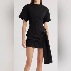 Lioness Martini Draped Belt Mini Dress